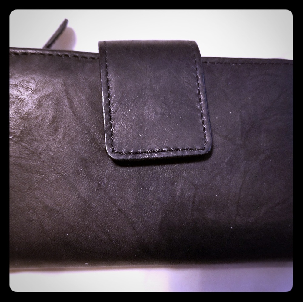 Black Leather Wallet